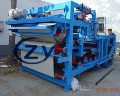 China Fiber Dewatering Cassava Machine Belt Press 4t / H Fiber Input for sale
