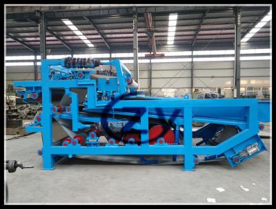 China Large Capacity Belt Press Fiber Dewatering Machine 4t / H Weight 4500kg for sale