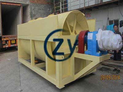China Rotary  Drum Cassava washing machine carbon steel material   Automatic electric  control for sale