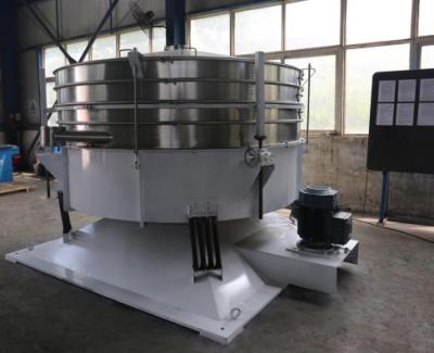 China Automatic Sifter Cassava Starch Sieving Rotary Vibrating Screen Machine Double Layer 80mesh for sale