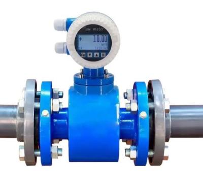 China Reliable Industrial Electromagnetic Water Flow Meter Input Voltage 110v/220v for sale
