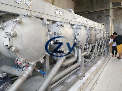 China Processamento de aço inoxidável da mandioca do filtro do separador da areia do Hydrocyclone do amido à venda