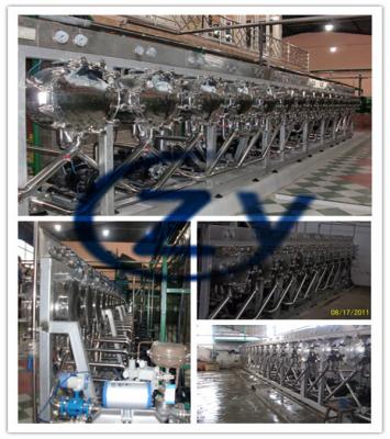 China Large Capacity Yam Starch Production Line / Ss 304 Tapioca Starch Machine for sale
