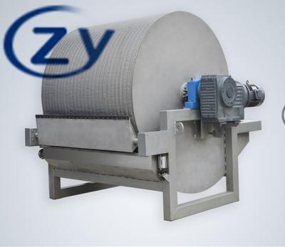 China Dewatering Potato Starch Machine / Vacuum Filter Machine Low Electrical Energy for sale