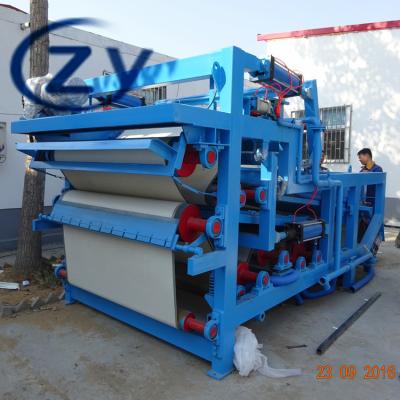 China Potato Cassava Starch Processing Machine / Fiber Dewatering Belt Filter Press for sale