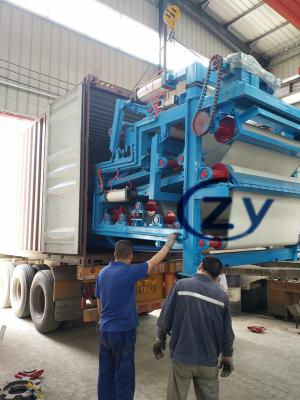 China Dewatering Cassava Flour Processing Machine / Fiber Belt Press Machinery for sale
