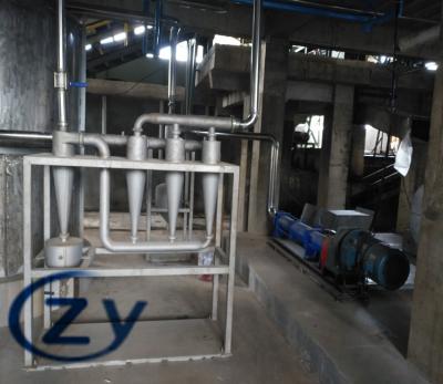 China Automatic Starch Machinery Spare Parts / Potato Flour Making Machine Desand for sale
