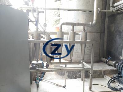 China Arena automática del separador de la mezcla de la patata dulce de la máquina de Desander del ciclón en venta