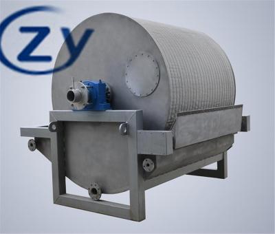 China SS304 8t/H Vacuum Filter Dewatering Potato Starch Machine for sale