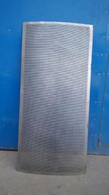 China 1.5mm Hole Stainless Steel Mesh Wire Screen Abrasion Resistance/ound hole galvanized perforated metal sheet for sale