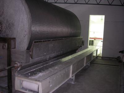 Chine Machine de asséchage d'amidon de patate douce de machine à vide SS304 d'amidon rotatoire de filtre à vendre