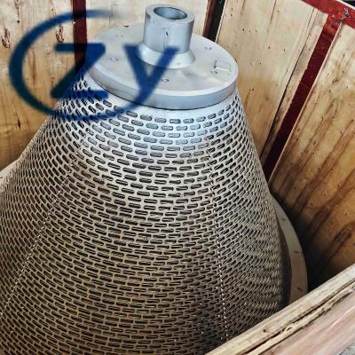 China Polished Lubricity Perforated Mesh Metal Sheet Paint For Centrifugals Sieve for sale