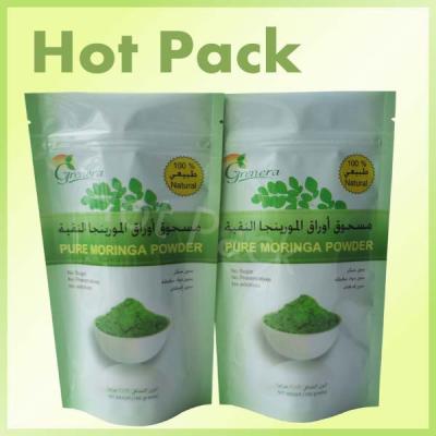 China 100% Natural Pure Moringa Powder Safety Food Grade Stand Up Pouch for sale