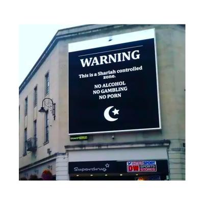 China P6 P8 P10 LED Screen Roadsides Advertising Outdoor LED Display Outdoor Advertising Display Screen for sale