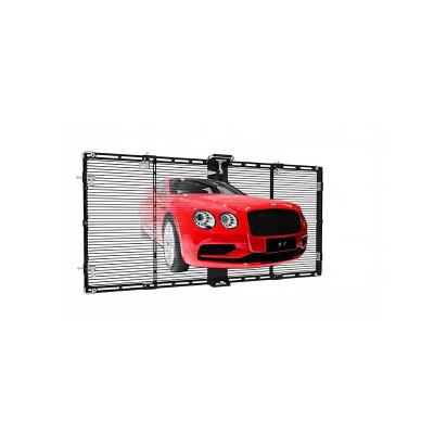 China Shopping Mall Concert Stage Indoor  Outdoor P3.91-7.81 LED Transparent Screen Display  Led Transparent Display for sale