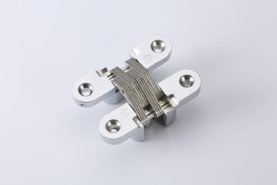 Chine 180 Degree Mortise Mount Invisible Hinge Polished Chrome Covert Mortise Joining à vendre