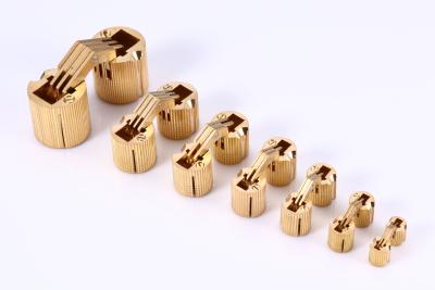 China Dobradiças escondidas ajustáveis de 180 graus de múltiplos propósitos para a porta de dobradura à venda
