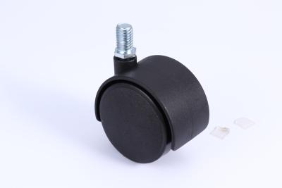 China OEM Antiwear Furniture Caster Wheels Practical Plastic Material for sale