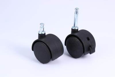 China Heavy Duty Plastic Castor Wheels For Furniture Rustproof Durable for sale