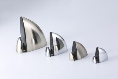 China Antirust Sturdy Glass Shelf Clips Aluminium Material Wear Resistant Te koop