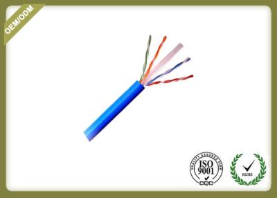 China 23AWG Multi Core Network Fiber Cable , Cat6 Utp Cable With Solid Bare Copper for sale