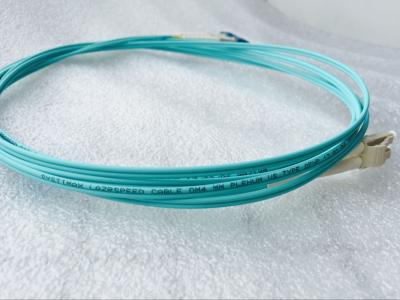 China OM4 LC-SC Fiber Optic Patch Cord , Duplex Multimode Fibre Patch Leads for sale