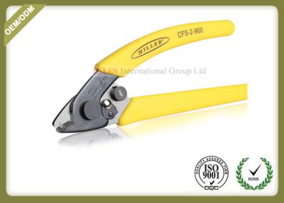China Striper de desmontaje amarillo de la fibra óptica del puerto de las herramientas 2 del cable fibroóptico del color en venta