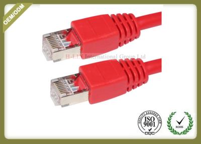 China Cat6 UTP Network Patch Cord RJ 45 Connection Pure Copper PE Jacket for sale