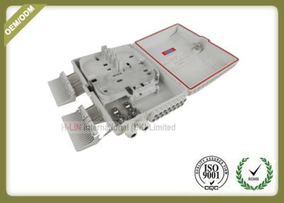 China 16 Core Outdoor Fiber Optic Junction Box Rainfall Resistant Outdoor for sale