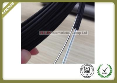 China Black Color FTTH Fiber Optic Cable Non - Metal Strength Member With LSZH Outer Jacket for sale