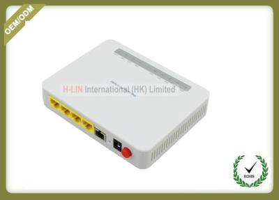 China FTTH GPON ONT Router Network Media Converter 4GE 4 LAN PORTS WIFI For Networking Service for sale
