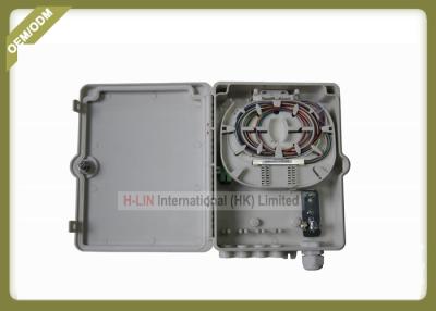 China IP65 Fiber Optic Termination Box 8 Cores , Ftth Fiber Optic Distribution Box for sale