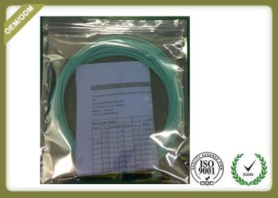 China USCONNEC MTP Female TO MTP female OM4 12 Core Fiber cable aqua Color LSZH Jacket for sale