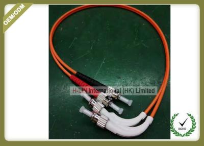 Chine NOUVELLE corde de correction optique de fibre de St de Sc FC de LC  pour le connecteur de courbure de queue de 90 degrés à vendre