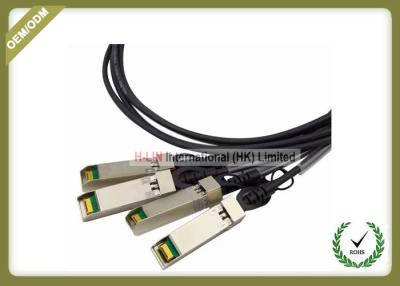 China Cordón de remiendo de alta velocidad del cobre directo pasivo 10G DAC Cable SFP de la fijación los 5M Compatible con Huawei en venta