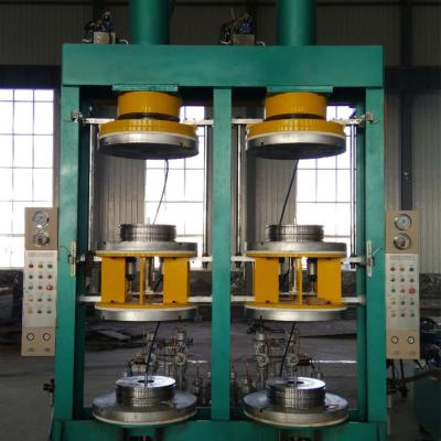 China 7.5kw Motorcycle Tire Building Machine 200mm Hydraulic Tyre Curing Press for sale