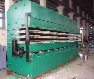 China 720T Automatic Hydraulic Vulcanizing Machine ISO2000 Hydraulic Rubber Moulding Machine for sale