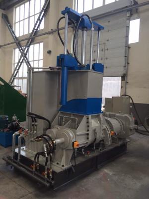 China Hydraulic Ram Style Rubber Kneader Machine 75 Litre Rubber Mixing Banbury Machine for sale