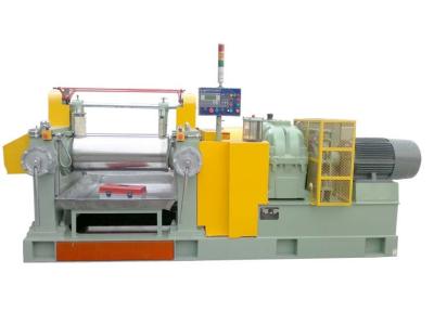 China SGS Two Roll Rubber Mill Antifriction Roller Bearing Rubber Compounding Machine for sale