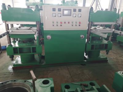 China 50Ton Double Rubber Press Machine SGS PLC Control Vulcanizer Press Machine for sale