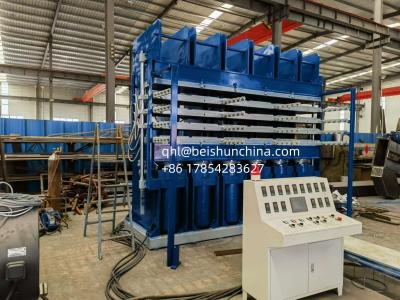 China Efficient Rubber Vulcanizing Press Machine Vulcanizing Time 0-999s for sale