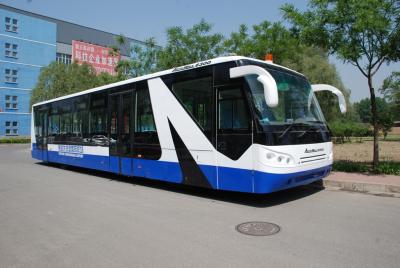 China El piso bajo durable transporta el aero- autobús de ABus 14 Seater con la base de rueda de 7100m m en venta