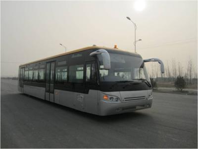 China Adjustable 14 Seater Airport Limousine Bus , Low Carbon Alloy Steel Body Aero Bus for sale