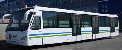 China Custom 77 Passenger Ramp Bus Airport Tarmac Bus , <13500mm Turning Radius for sale