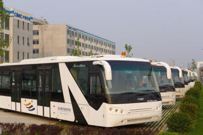 China Customized 77 Passenger Alloy Steel Airport Passenger Bus Aero Bus for sale