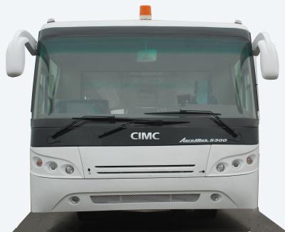China Customized CUMMINS Engine Airport Apron Bus Ramp Bus 10600mm×2700mm×3170mm for sale