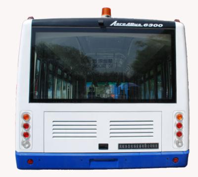 China 4 Stroke Diesel Engine Ramp Bus , 110 Passenger Luxury Airport Shuttles for sale