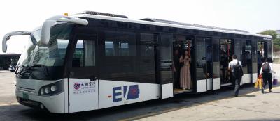 China Autobús eléctrico del pasajero de los asientos del aeropuerto equivalente al diseño de Cobus 3000 en venta