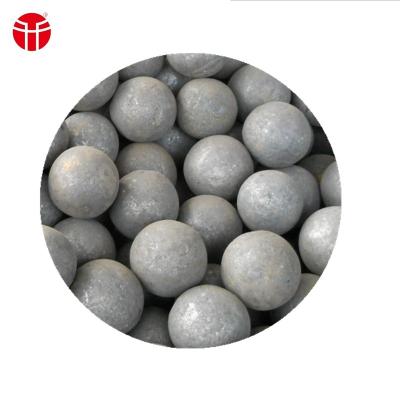 China 50-80mm High quality High hardness Forged grinding Steel Balls for Mining for sale