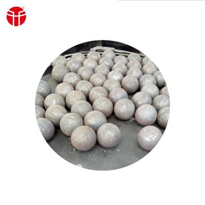 China 1.5 inch Forged Grinding Forged Grinding Steel Ball High Hardness Low Breakll (dia120mm) for sale